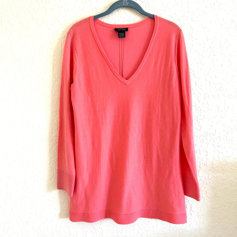Sarah Campbell Coral Sweater